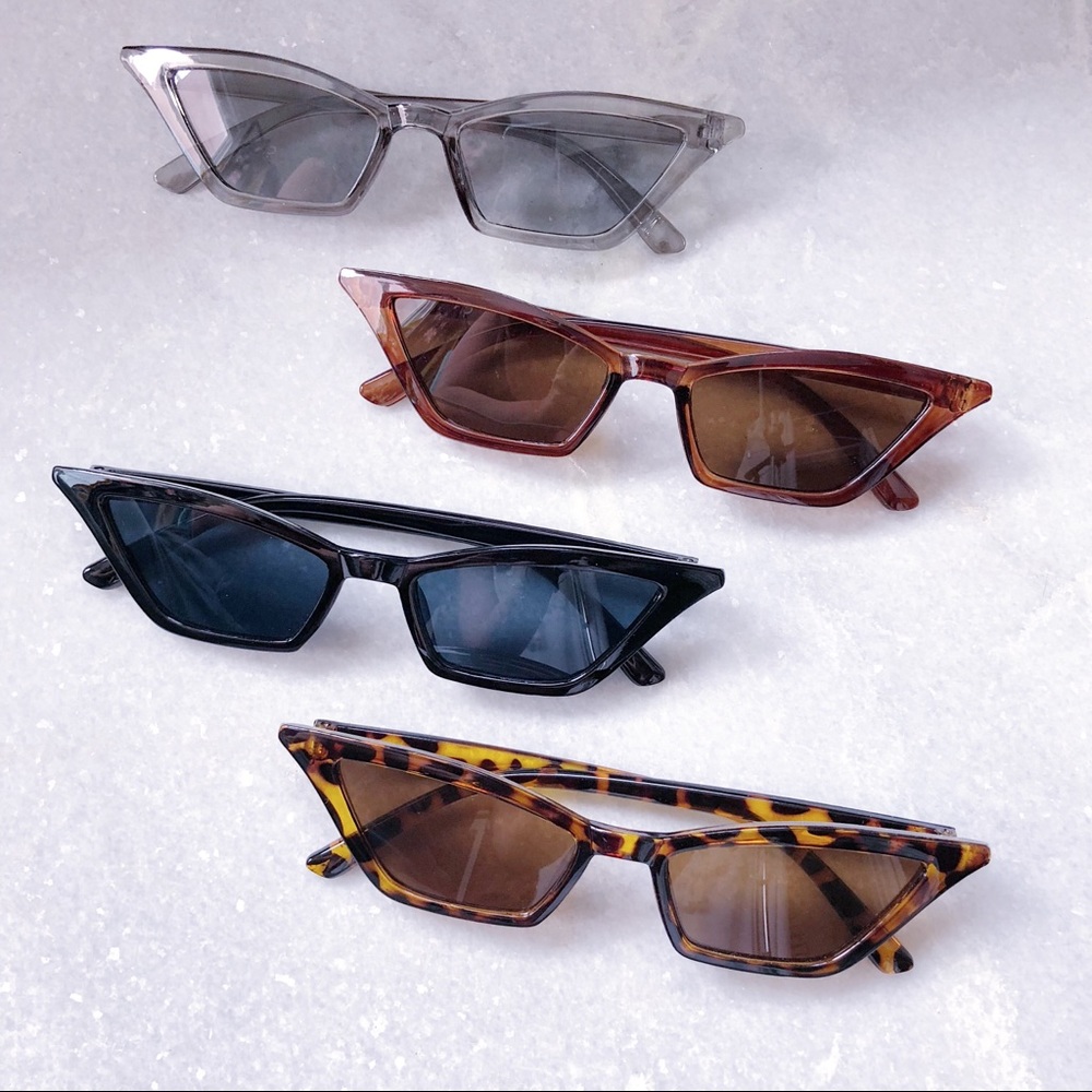 🆕Haley Black Cat Eye Sunnies Sunglasses - Picture 5 of 8